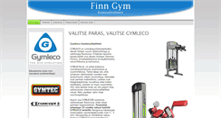 Desktop Screenshot of finngym.qred.fi